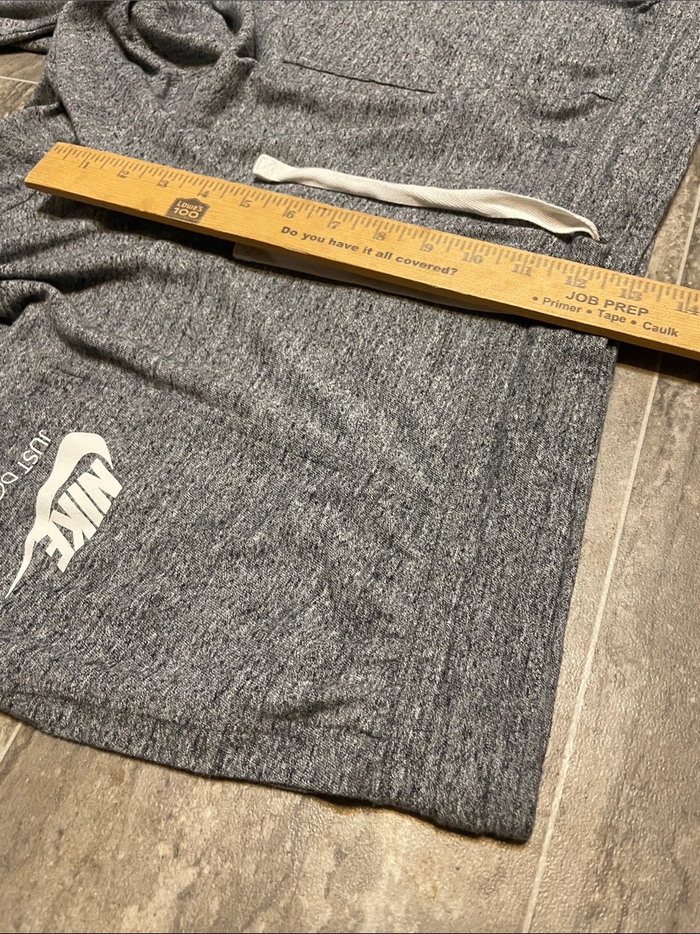 Nike Women's Sportswear Gym Vintage Capri Sweatpants Heathered Gray XXL - Picture 7 of 9